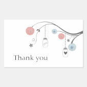 Mason Jar Tree Stickers (Vorderseite)