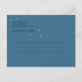 Mason Jar und Fireflies Einladungen für Hochzeiten (Rückseite)