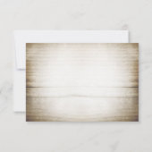 Mason Jar und weiße Blume Hochzeit RSVP-Karten RSVP Karte (Rückseite)