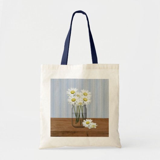Mason Jar von Daisies Bag Tragetasche (Vorne)