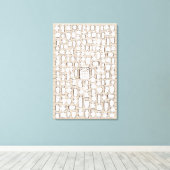 Mason Jars - 150 Signature Leinwand Gästebuch (Insitu (Holzboden))