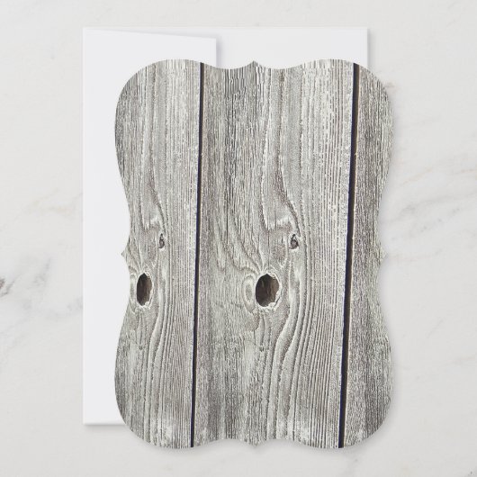 Mason Jars mit Wildblumen 12x18 Wedding Einladung (Rückseite)