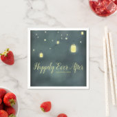 Mason Jars Sommernächte Hochzeit Serviette (Beispiel)
