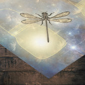 Mason Jars Stars Dragonflies und Dandelion Seeds Seidenpapier