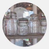 Mason Jars Sticker (Vorderseite)