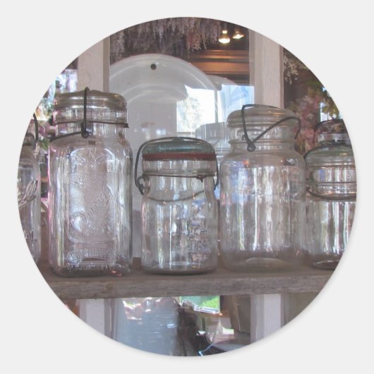 Mason Jars Sticker (Vorderseite)