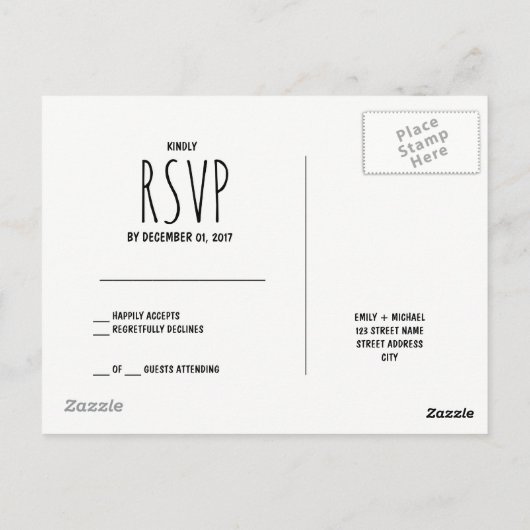 Mason Jars String Lights Elegante Rustikale Hochze Postkarte (Rückseite)