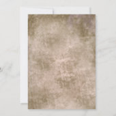 Mason Jars Vintag Country Wedding Einladungen (Rückseite)