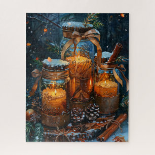 Mason-Kerzen-Gläser-Rätsel Puzzle