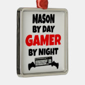 Mason Lieben Videospiele spielen Ornament Aus Metall (Rechts)