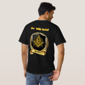 Mason Life Mitglied T-Shirt (Schwarz voll)