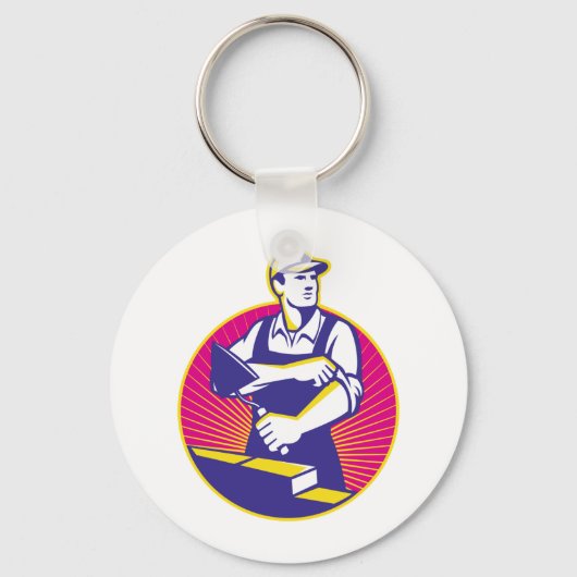 Mason-Mauerwerk Schlüsselanhänger (Vorderseite)