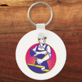 Mason-Mauerwerk Schlüsselanhänger (Vorderseite)