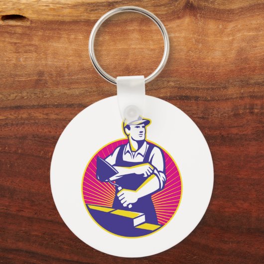 Mason-Mauerwerk Schlüsselanhänger (Vorderseite)