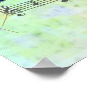 Mason Musical Name Kinderzimmer Room Poster (Ecke)