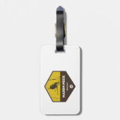 Mason Neck Staat Park Gepäckanhänger (Rückseite vertikal)