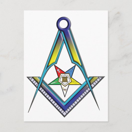 Mason OES Postkarte (Vorderseite)