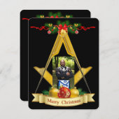 Mason Personalisiert Feiertagskarte (Vorne/Hinten)