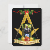 Mason Personalisiert Feiertagskarte (Vorderseite)