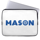 Mason Petrol Head Laptopschutzhülle (Vorderseite)