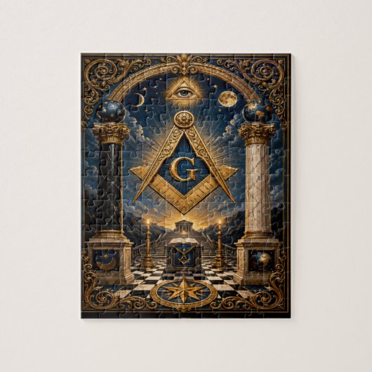 Mason-Puzzle Puzzle (Vertikal)