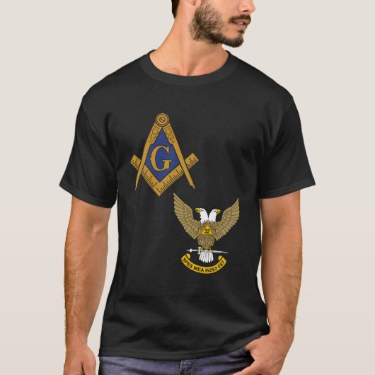 Mason Scottish Rite Long Sleeve Shirt Masonic 32Nd (Vorderseite)