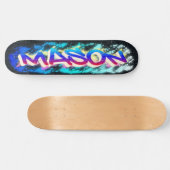 MASON-Skateboard für kundenspezifische Graffiti Skateboard (Horizontal)