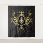 MASON WAPPEN WANDTEPPICH (Vorderseite)