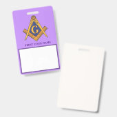 MASONEN AUSWEIS (Vorder- & Rückseite)