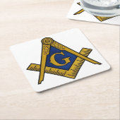 MASONEN CUSTOM SQUARE-UNTERSETZER RECHTECKIGER PAPPUNTERSETZER (angewinkelt)