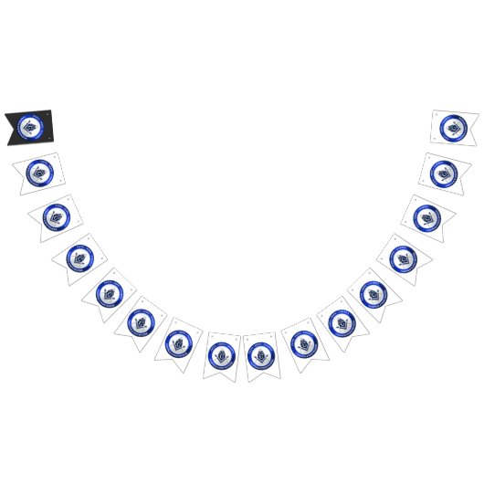 Masonic Bunting Banner Blue (Alle)