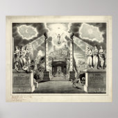 Masonic Chart (1846) Poster (Vorne)