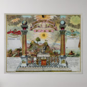Masonic Chart II Poster (Vorne)