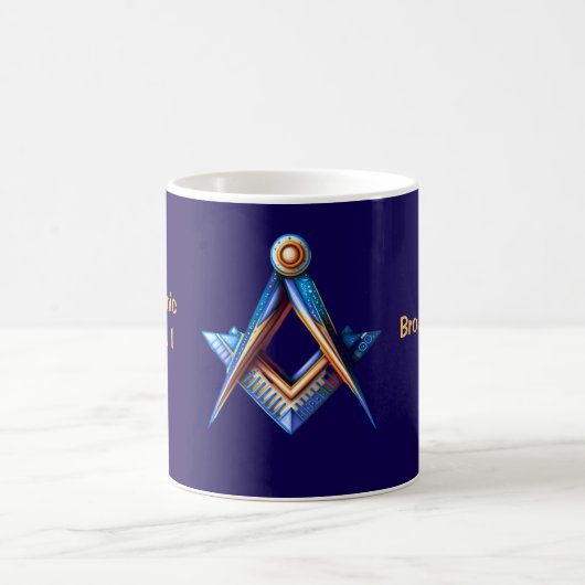 Masonic Coffee Tasse Geschenk für Mason (Mittel)