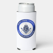 Masonic Cooler Selters Dosenkühler (Seltzer Rückseite)