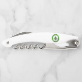 Masonic Corkscrew Green Kellnermesser (Rückseite)