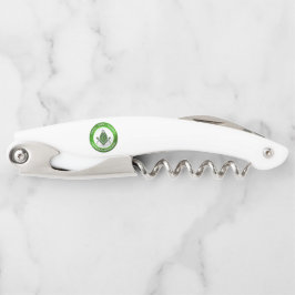 Masonic Corkscrew Green Kellnermesser