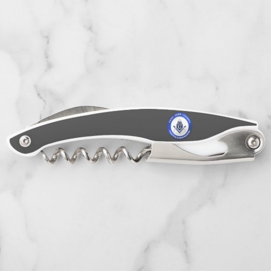 Masonic Corkscrew Kellnermesser (Rückseite)