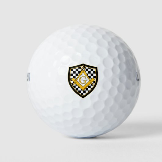 Masonic Design Golfball (Vorderseite)