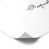 Masonic Emblems Chart aus dem Jahr 1874 Poster (Ecke)