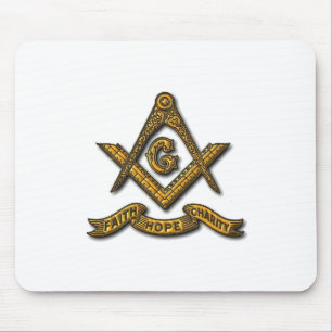 Masonic Faith Hope and Wohltätigkeit Mouse Pad Mousepad