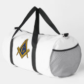 Masonic Freemasons Mauerwerk Oes Square und Compas Duffle Bag (Rechte Ecke)