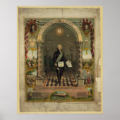 Masonic George Washington Poster (Vorne)