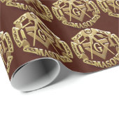 Masonic Geschenkpapier (Rolleneckpunkt)