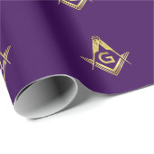 Masonic Gift Wrapping Paper | Freimaurerei Geschenkpapier (Rolleneckpunkt)