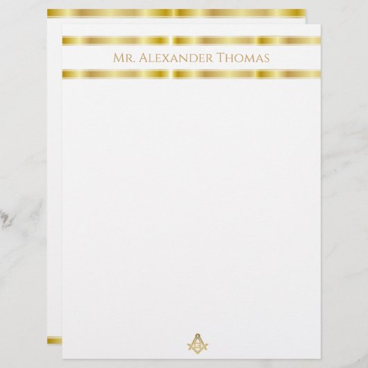 Masonic Golden Rush (Vorne/Hinten)