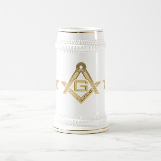 Masonic Golden Rush Bierglas (Mittel)