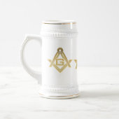 Masonic Golden Rush Bierglas (Links)