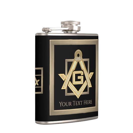 Masonic Golden Rush Flachmann (Rechts)