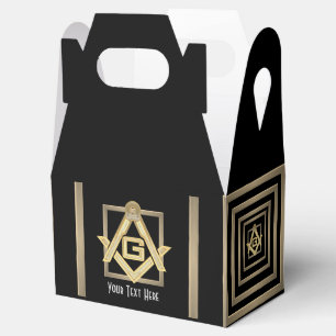 Masonic Golden Rush Geschenkschachtel